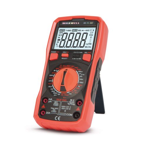 Maxwell digitalis multimeter 25302