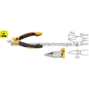 Z 40 4 04 Műszerész oldalcsípőfogó ESD Wiha