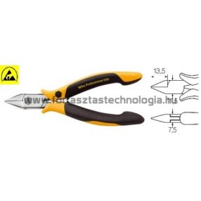 Z 41 4 04 Műszerész oldalcsípőfogó ESD Wiha