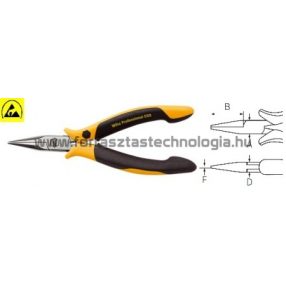 Z 36 0 04 Műszerész telefonfogó ESD Wiha 145 mm