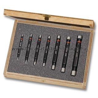 Dugós idomszer készlet 3 - 12 mm H7