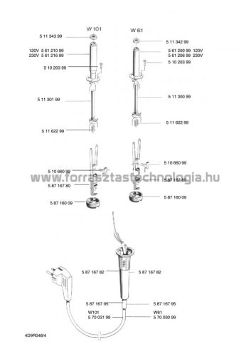 W-61 Mágneskapcsoló Weller