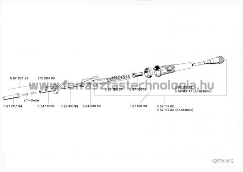 TCP / LR-21 fűtőbetét Weller