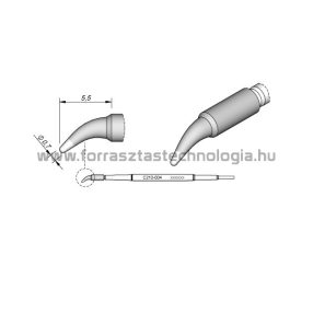 C210-004  Pákahegy hajlított 0,7mm JBC 