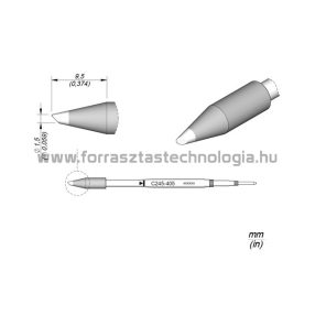 C245-405 Pákahegy JBC 1,5mm csapott