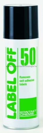 Cimkeeltávolító spray Kontakt Label Off 50 200 ml.